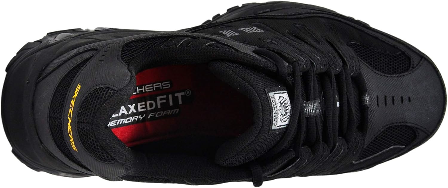 skechers for work 77055 cankton athletic steel toe work sneaker