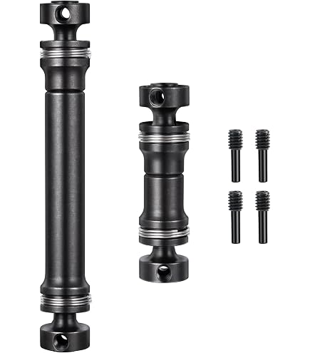 Integy RC Model Billet Machined Alloy Universal Drive Shafts for Traxxas 1/10 E-Revo 2.0