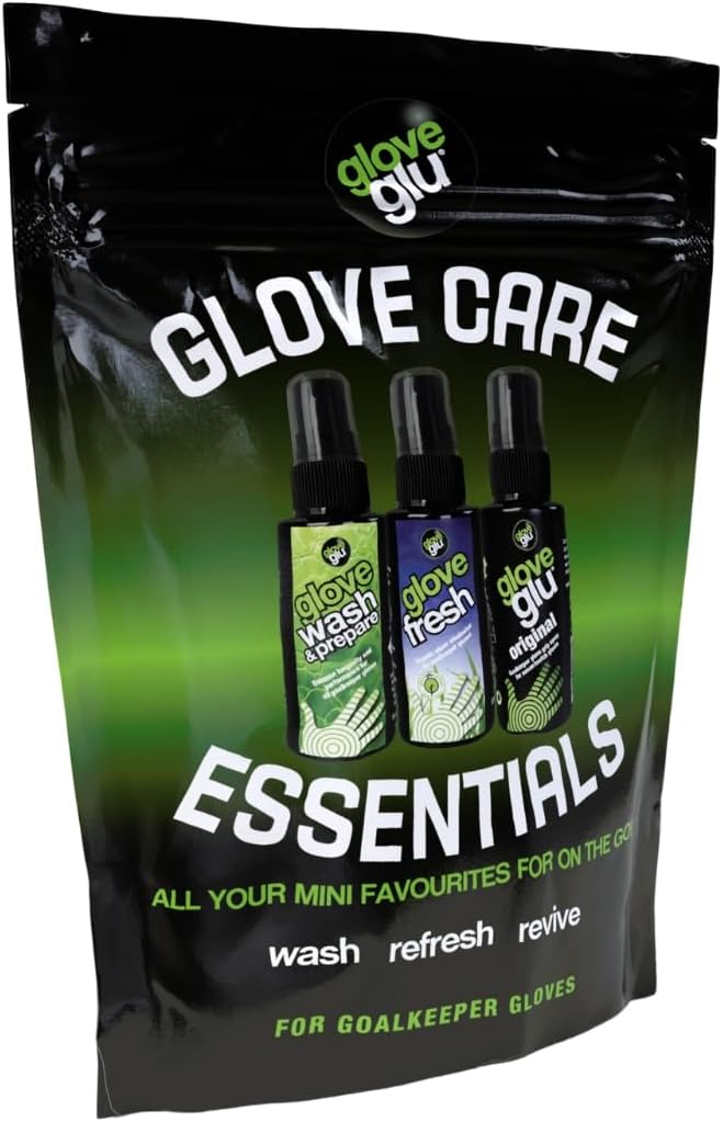 GloveGlu Glove Care Essentials Pack Original Fresh Wash Prepare 3 x 50ml