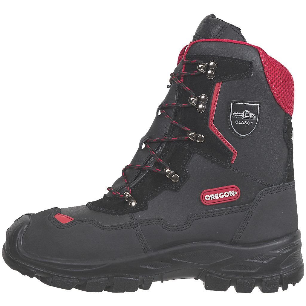 Oregon Yukon Leather Chainsaw Safety Boots Black Size 9.5 Amazon.co.uk DIY & Tools