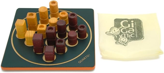 Amazon ギガミック Gigamic クアルト ミニ Quarto Mini 正規輸入品 ボードゲーム おもちゃ おもちゃ