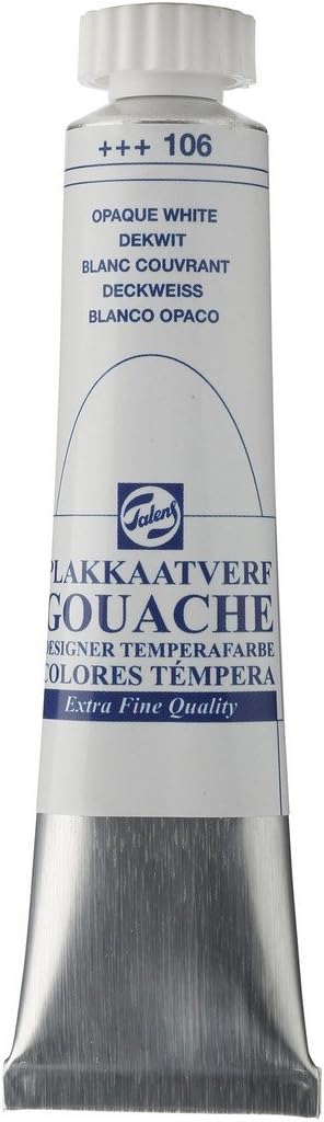 Talens Opaque white - GOUACHE PAINT 20ml