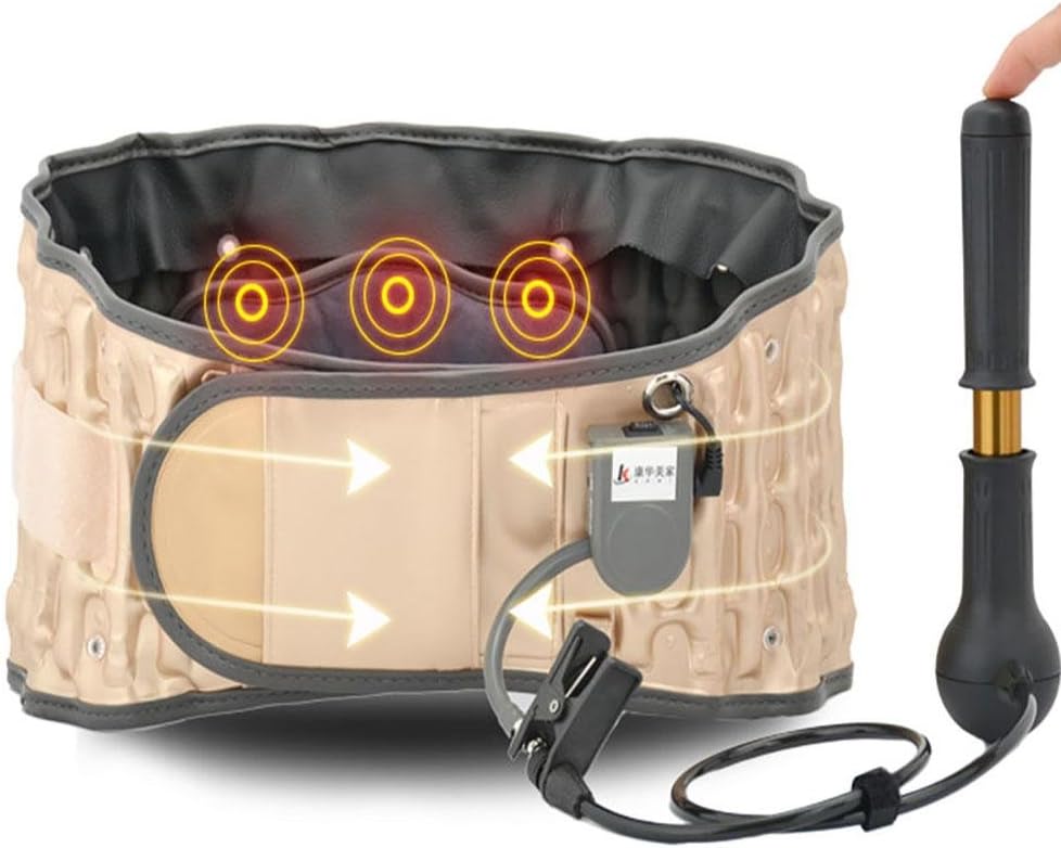 KaDun Waist Spinal Air Lumbar Medical Support Traction Belt Back Massage Relax Mate