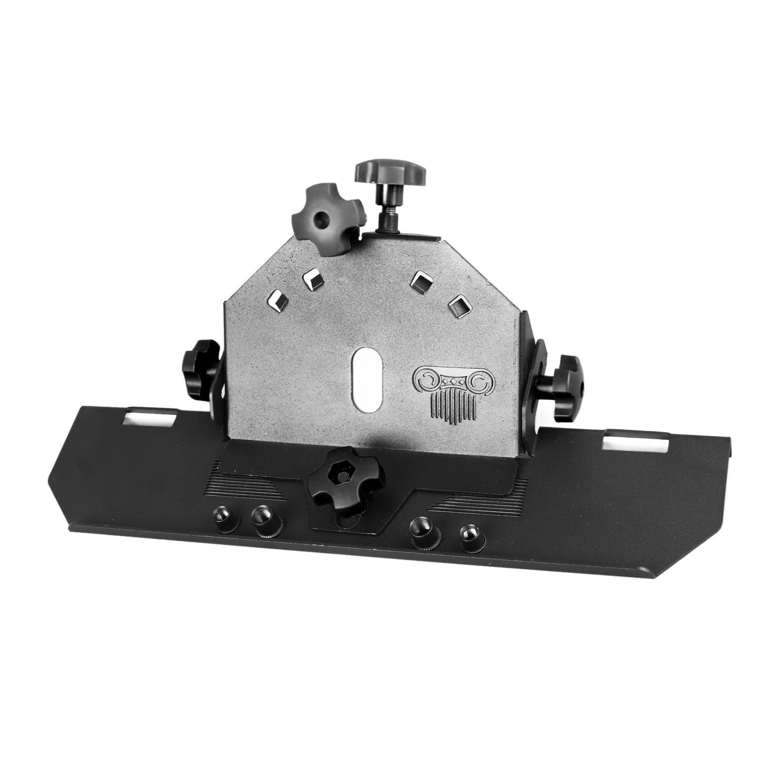 45 Degree Tile Chamfering Tool, Portable Tile Chamfering Machine for 115/125 Angle Grinder, Manual Angle Cutting Tool for Cutting Tile Ceramic (Black Screw)