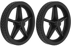 JIALIJIU Shopping Cart Back Wheels