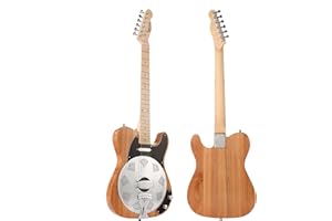 BATKING Electric Resonator Guitar With Basswood Body