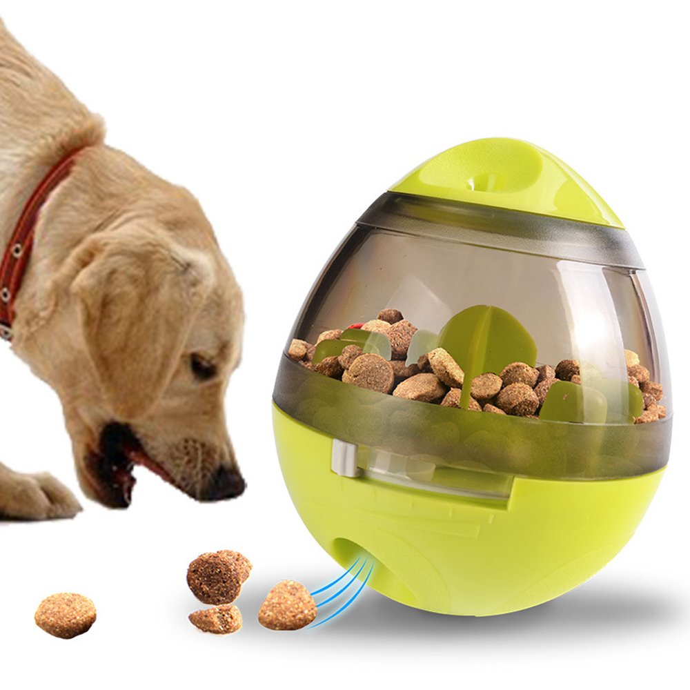 WAND® Dispenser Dog Toy,Dog Treat Ball,Food Dispenser-IQ Treat Ball Interactive Feeder Dispensing Dog Toy for Dogs & Cats Funny Puzzle Food Ball