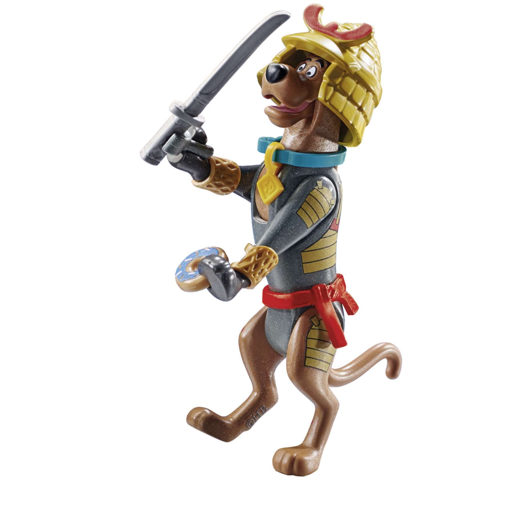 PLAYMOBIL SCOOBY-DOO! 70716 Collectible Samurai Figure, for Children Ages 5+