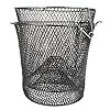 Pisfun-Minnow-Trap-CrawfishEllGrass-ShrimpCrawdads-Trap-Steel-Bait-Traps-Storage-Fishing-Net-Bucket