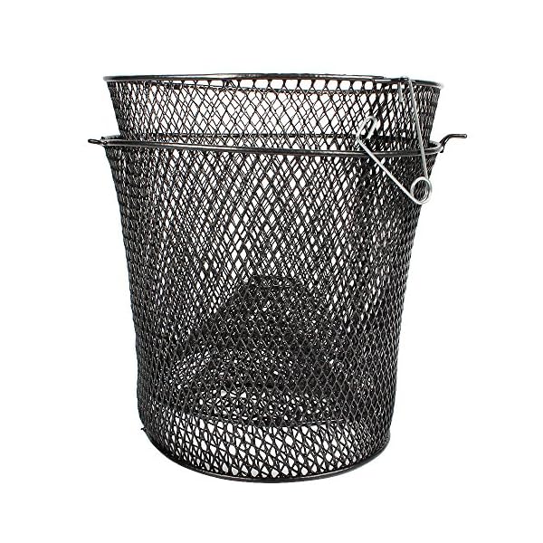 Pisfun-Minnow-Trap-CrawfishEllGrass-ShrimpCrawdads-Trap-Steel-Bait-Traps-Storage-Fishing-Net-Bucket