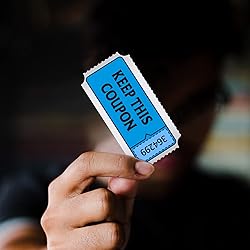 LKXSPLABE Fluorescence Raffle Tickets Double Roll