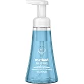 Method Foaming Hand Wash, Sea Minerals 10 Fl Oz | Hydrates &amp; Softens Skin, Designed for Gentle Everyday Cleansing, With Notes of Bergamot, Lemon and Rosemary