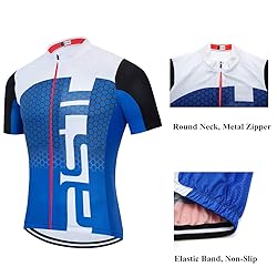 Cycling Jersey Men, Summer Short Sleeved Bike