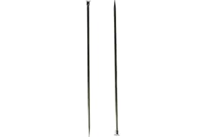 Boye 70420 Single Point Aluminum Knitting Needles 10", Size 8/5mm