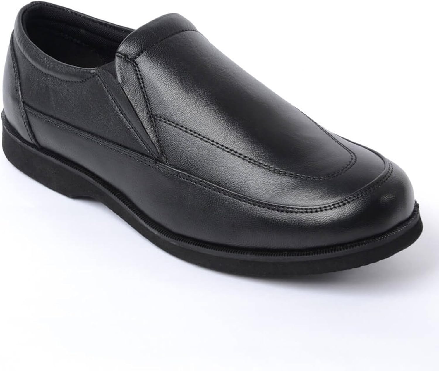 mens wide fit slip on shoes
