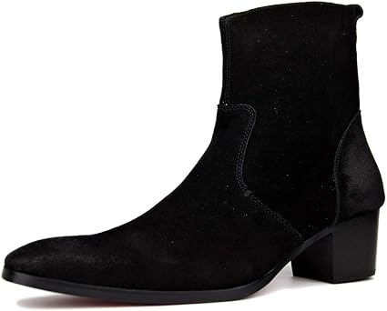 mens high heel western boots