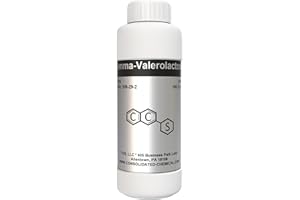CCS CONSOLIDATED CHEMICAL & SOLVENTS Gamma-Valerolactone (GVL) 99% Pure - Premium-Quality Solvent and Flavoring Agent - 500mL (16 Fl Oz)
