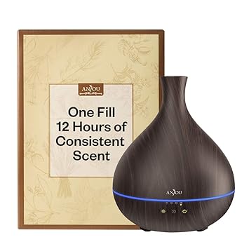 Essential Oil Diffuser Anjou 500ml Cool Mist, aromatherapy diffuser
