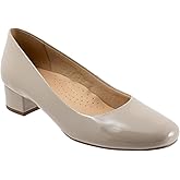 Trotters Women's Pump, Stone Patent, 12 Wide