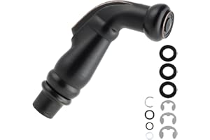 Hygie Rinse Universal Kitchen Side Sprayer Head Sink Sprayer Attachment for Faucet Compatible with Delta, Moen, Kohler and Other OEM Brands Pull Out Spray Head, Nozzle Head Only, Oil Rubbed Bronze