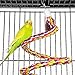 Yaheetech 61-inch Rolling Wrought Iron Large Bird Cages for Small Quaker African Grey Amazon Parrots Cockatiels Sun Parakeets Green Cheek Conures Doves Lovebirds Budgies Play Top Bird Cage with Standthumb 1