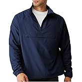 Opomelo Men's Athletic Quarter Zip Pullover Golf Hiking Running Lightweight Jacket Workout Sweatshirt With Pocket