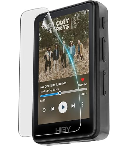 3 Pellicole Protettive Per Diofox M8 MP3 Player | Proteggi Schermo Flessibile Auto-riparante, Antigraffio E Antimpronta - 3