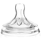 4pcs Bottle s Transparent Soft Silicone Baby Bottles s for 6 to 12 Month Old Infant