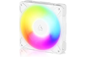 Arctic P12 Pro Reverse A-RGB – 120 mm Premium Fan with Reverse Airflow, PWM Fan with Y Cable Splitter, 500-3000 RPM, 0 RPM <5