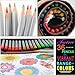 Taotree Professional 72 Colored Drawing Pencils Marco Raffine Art Coloring Pencils Supplies with Portable Canvas Pencil Wrap Pouch for Artist Sketch Drawing Father Day Gift (36 color + Pencil Wrap)