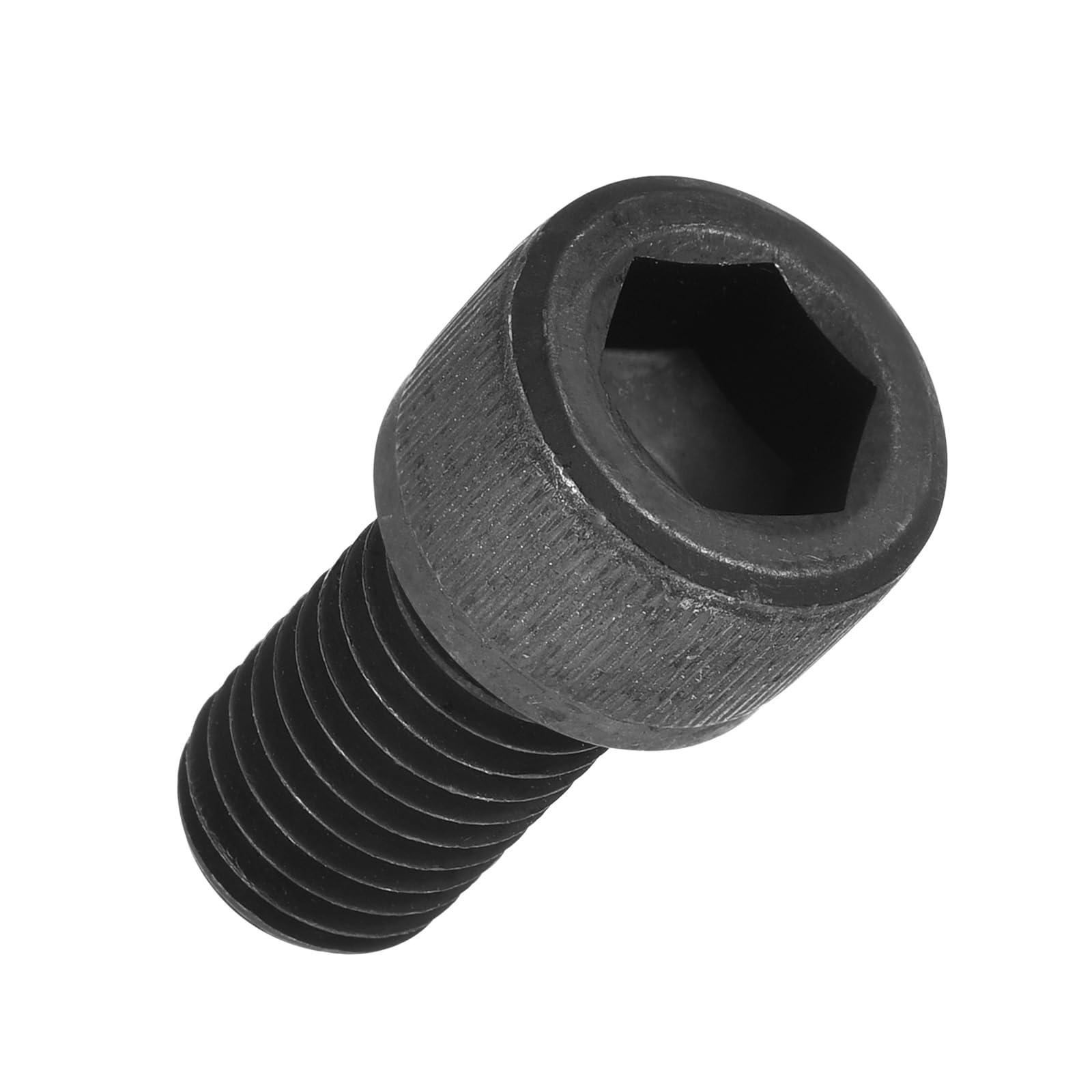 Kozelo 5pcs Socket Head Cap Screws - [M12-1.75 x 25mm] Alloy Steel Black Oxide Grade 12.9 Internal Hex Screw Full Thread for Industrial & Machinery Use, Black — image 1