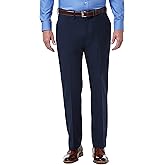 Haggar Men's Premium Comfort Classic Fit Flat Front Dress Pant - Regular and Big & Tall