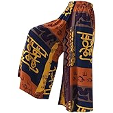 Spmor Women's Floral Printed Trousers Casual Loose Lounge Pants Comfy Yoga Long Pants