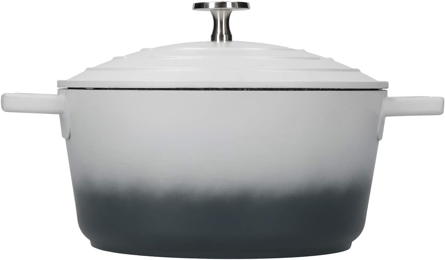 MasterClass MCMCRD20GRY Lightweight Casserole Dish with Lid, Induction