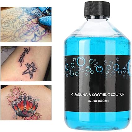 Tattoo Wash Cleaning Soap 500ml High Enrichment Tattoo Aftercare Solution Cleaning Process Liquid Soap Tattooing Supply Suitable For All People Amazon Co Uk Beauty