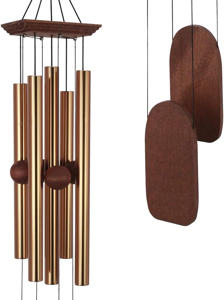 ASTARIN Wind Chimes Outdoor Large Deep Tone, Memorial Wind Chimes Outdoor, Gifts for Housewarming/Mother Day/Christmas, Outdoor Decor for Patio, Garden, Yard, Home (36 Inch Black Wind Chime) : Garden & Outdoor