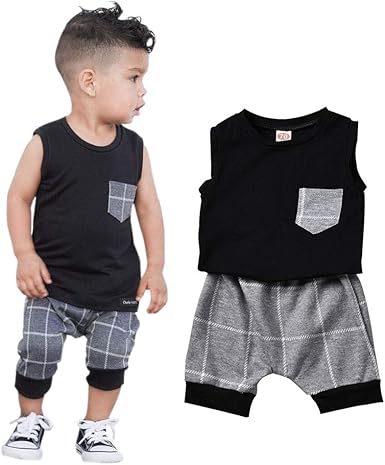 baby boy plaid shorts