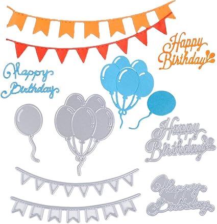 Cottagecutz Elites Fustella Per Auguri Di Compleanno 5 1 X 2 1 Cm Amazon It Casa E Cucina