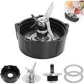 Blender Blade for Oster Osterizer with Sealing Ring Gasket 4902 Jar Bottom Coupling Stud Pin Kit Compatible with Oster Blender Glass Jar Replacement Kit