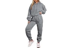 Herseas Womens 2 piece Outfits Lounge Sets Sweatsuits Hoodies Long Sleeve Sweat Set Fleece Fall Fashion Clothing 2025