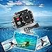 DROGRACE WP200 Sports Action Camera Video Camera Waterproof Digital Cam Car Dash Cam Full HD 1080P 12MP 25fps 30fps Helmet Mount Accessories Camera Kit 2 Inch LCD Screen
