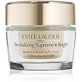 Estée Lauder Revitalizing Supreme+ Bright Radiance Power Soft Cream Moisturizer with Vitamin C | For Dullness, 1.7 Ounce