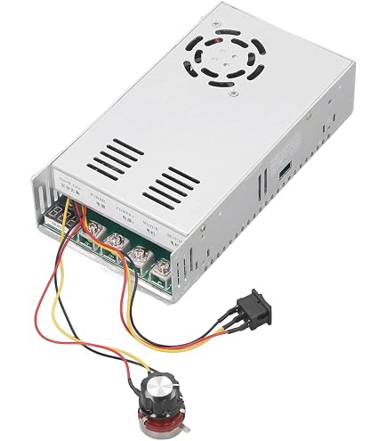 Controllo Velocità Motore PWM 60A 3000W – DC 10-50V (12V 24V 48V) Per Ventole E Motori RC