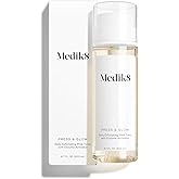 Medik8 Press and Glow Daily Exfoliating PHA Tonic with Enzyme Activator - Polyhydroxy Acid Face Toner - Gentle and Cleansing Face Tonic - 6.7 oz