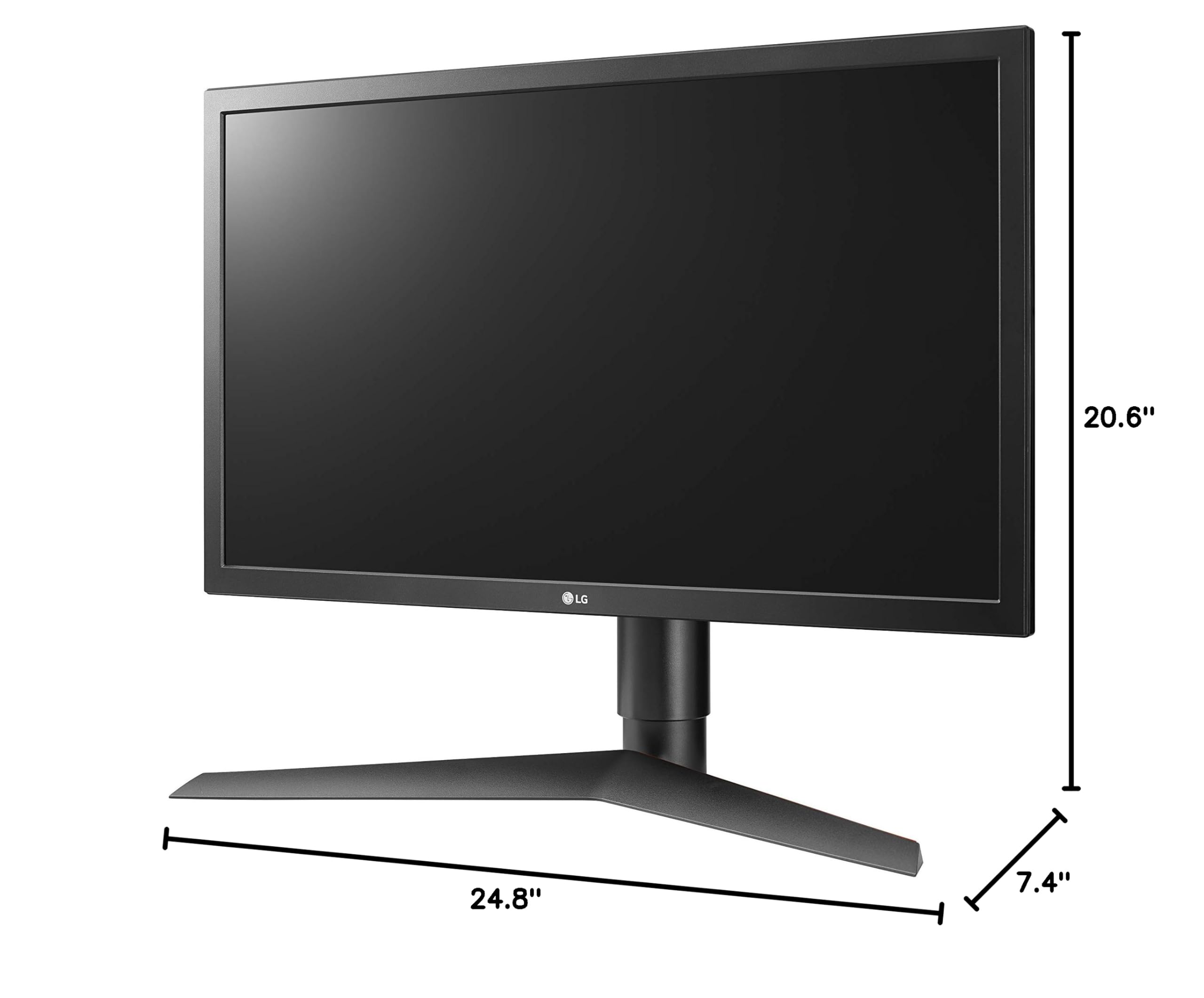 LG 24GL650-B 24 Inch Full HD Ultragear Gaming Monitor with FreeSync 144Hz Refresh Rate and 1ms Response Time, Black