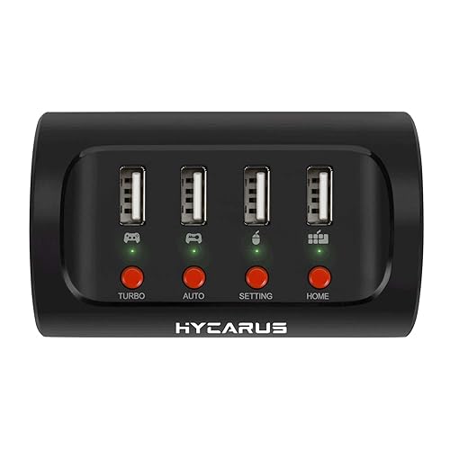 HYCARUS Wireless Keyboard and Mouse Adapter with Controller