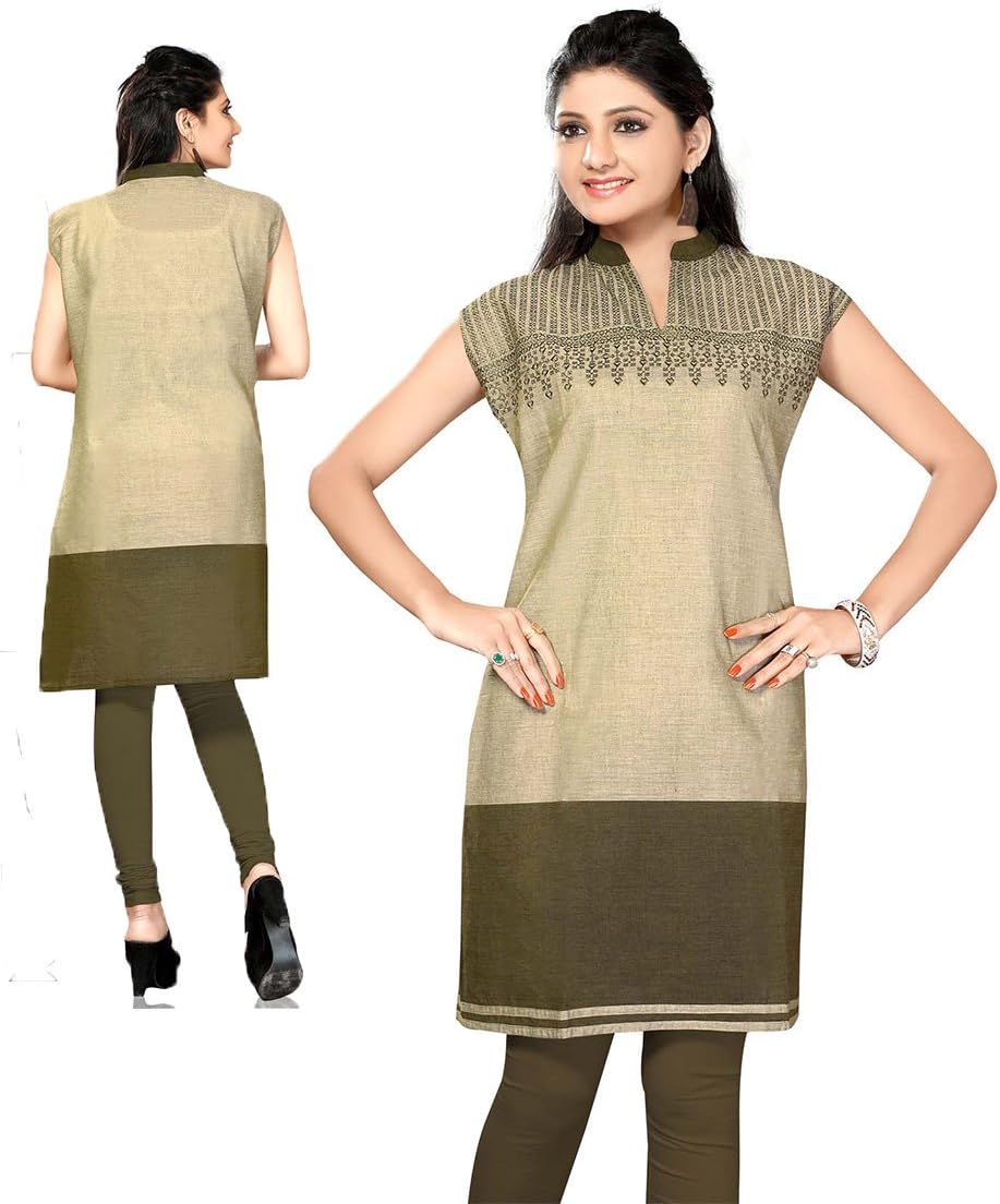 AmzGTrends Indian Kurtis for Women and Girls Tunics Designer Kurti
