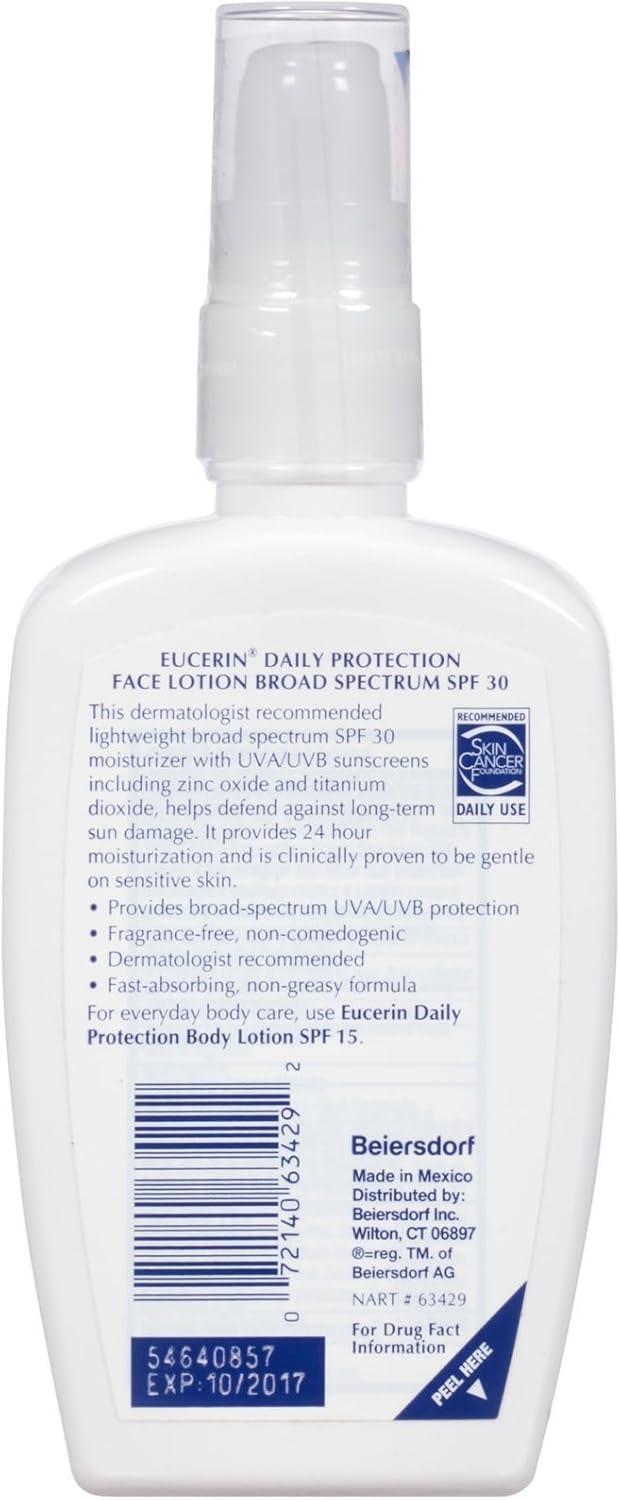 eucerin spf 30 face lotion