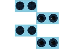 Lyreh 8pcs Rubber Feet Mat Replacement for Microsoft Surface Laptop 3, 4, 5, Diameter 0.35in, Slip-Resistant Laptop Case Bott