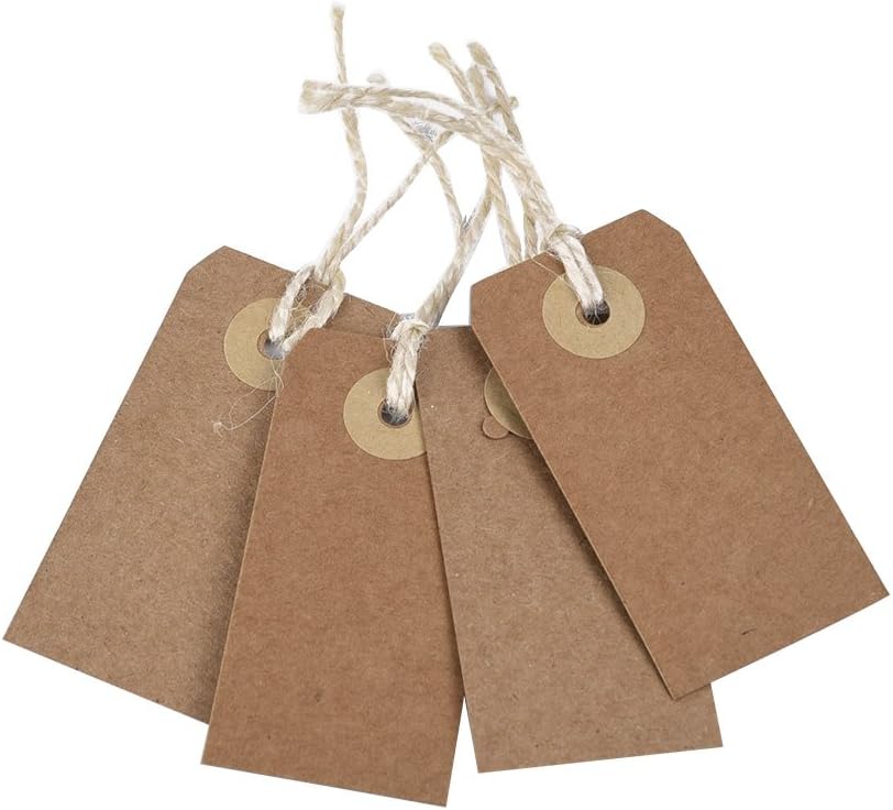 etichette per bagagli con occhielli